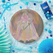 ベビーリビールシャワーパーティーモノグラム ペーパープレート (パーティー)