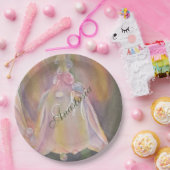 ベビーリビールシャワーパーティーモノグラム ペーパープレート (パーティー)