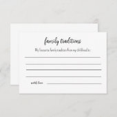 ベビーリビールパーティの招待状 ノートカード (正面/裏面)