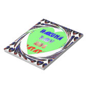 ベビールミナンスハートハクナマタタベビーキッドデザイン ノートパッド (回転)