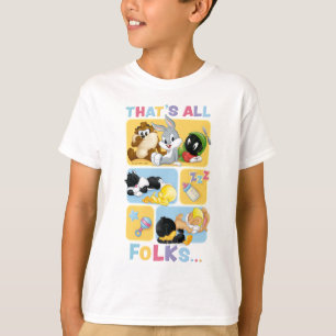 ベビールーニーチューンズキャラクター  がすべてのフォーク Tシャツ