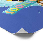 ベビールーニーチューンズロゴ |すべてのフォーク ポスター (角)