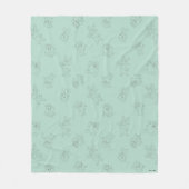 ベビールーニーTUNES™ウィンターパターン フリースブランケット (正面)