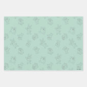 ベビールーニーTUNES™ウィンターパターン ラッピングペーパーシート (正面3)