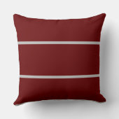 ベビールームかわいい_ダークレッド，グリーン，RMDESIGNFLO55 クッション (裏面)