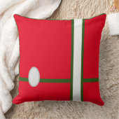 ベビールームかわいい_赤、緑、灰色、RMDESIGNFLO5 クッション (ブランケット)