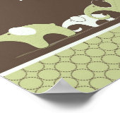 ベビールーム象ポスター ポスター (角)