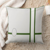 ベビールームCUTE _lightGRAY,GREEN,GRAY, RMDESIGNFLO55 クッション (ブランケット)