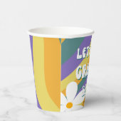 ベビーレトロレコード岩ファンキー80年代の本 紙コップ (右)