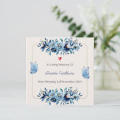 ベビーロス少年フローラバタフライメモリアルフラットカード (スタンド正面)