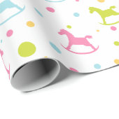 ベビーロッキングホース ラッピングペーパー (ロールコーナー)