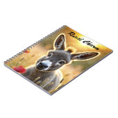 ベビーロバ平和自然赤ケシ畑 ノートブック (左側)