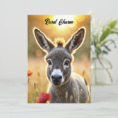 ベビーロバ平和自然赤ケシ畑 招待状 (スタンド正面)