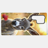 ベビーロバ平和自然赤ケシ畑 SAMSUNG GALAXYケース (裏面横)