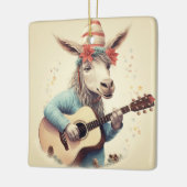 ベビーロバ族オーナメント、ロバ愛好家ギフト セラミックオーナメント (左)