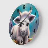 ベビーロバ ラージ壁時計 (傾斜)