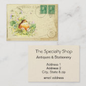 ベビーロビンウィズヴィオレット 名刺 (正面/裏面)