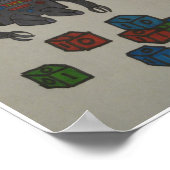 ベビーロボット玩具 ポスター (角)