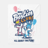 ベビーロラとバグBUNNY™ - Besties Club! フリースブランケット (正面)