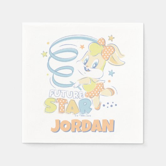 ベビーロラバニーフューチャースター スタンダードカクテルナプキン (正面)