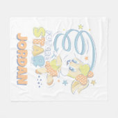 ベビーロラバニーフューチャースター フリースブランケット (正面(横))