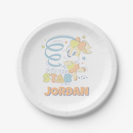 ベビーロラバニーフューチャースター ペーパープレート (正面)