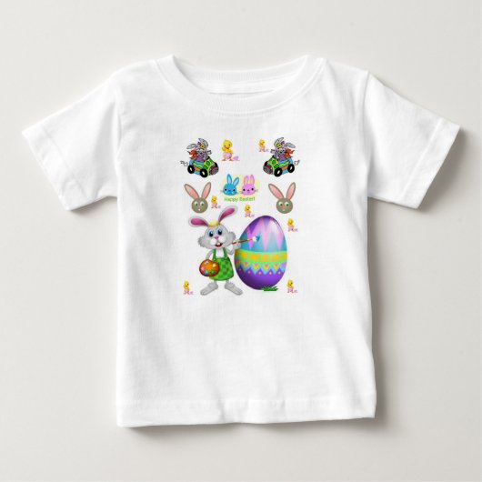 ベビーロンパース ベビーTシャツ (正面)