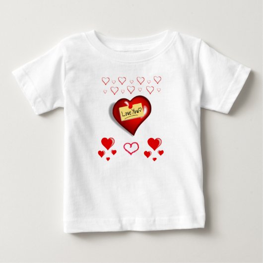 ベビーロンパース ベビーTシャツ (正面)