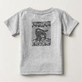 ベビーロンパース ベビーTシャツ (裏面)