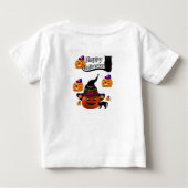 ベビーロンパース ベビーTシャツ (裏面)