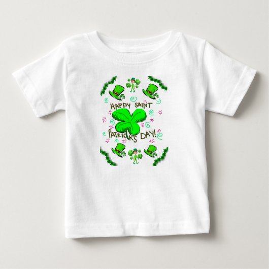 ベビーロンパース ベビーTシャツ (正面)