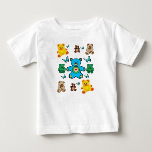 ベビーロンパース ベビーTシャツ (正面)