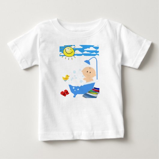 ベビーロンパース ベビーTシャツ (正面)