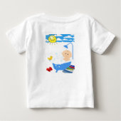 ベビーロンパース ベビーTシャツ (裏面)