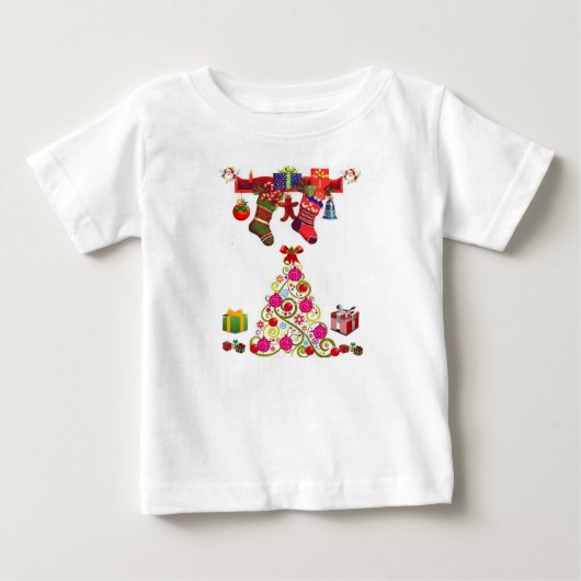 ベビーロンパース ベビーTシャツ (正面)