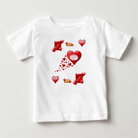 ベビーロンパース ベビーTシャツ (正面)