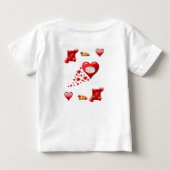 ベビーロンパース ベビーTシャツ (裏面)