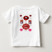 ベビーロンパース ベビーTシャツ (裏面)