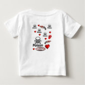 ベビーロンパース ベビーTシャツ (裏面)