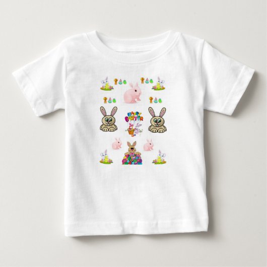 ベビーロンパース ベビーTシャツ (正面)