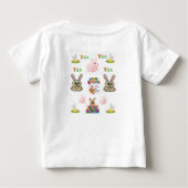ベビーロンパース ベビーTシャツ (裏面)