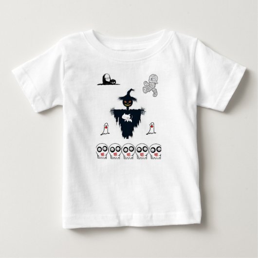 ベビーロンパース ベビーTシャツ (正面)