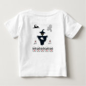 ベビーロンパース ベビーTシャツ (裏面)