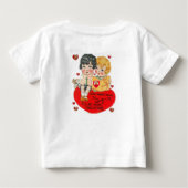 ベビーロンパース ベビーTシャツ (裏面)