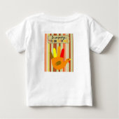 ベビーロンパース ベビーTシャツ (裏面)