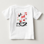 ベビーロンパース ベビーTシャツ (裏面)