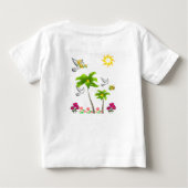 ベビーロンパース ベビーTシャツ (裏面)