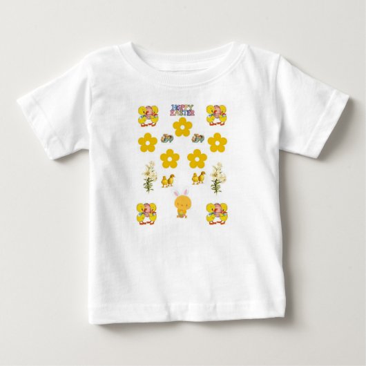 ベビーロンパース ベビーTシャツ (正面)