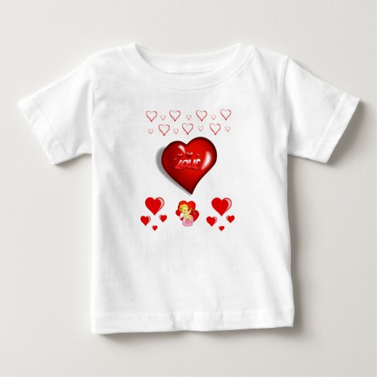 ベビーロンパース ベビーTシャツ (正面)