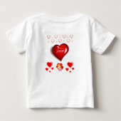 ベビーロンパース ベビーTシャツ (裏面)